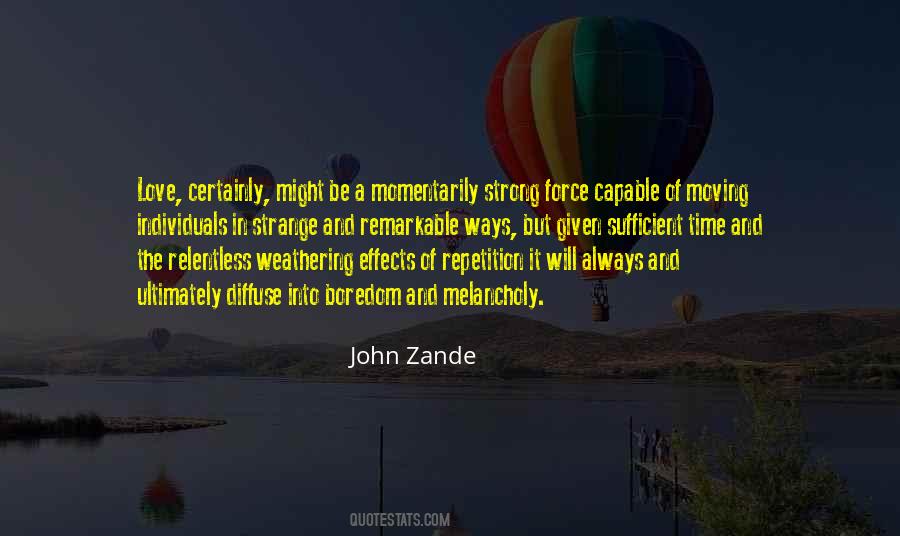 John Zande Quotes #1259323