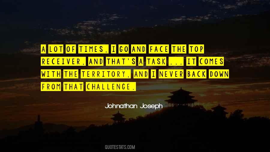 Johnathan Joseph Quotes #1055368