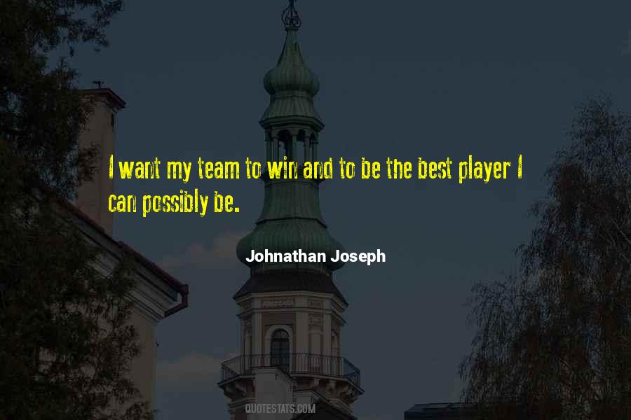 Johnathan Joseph Quotes #385422