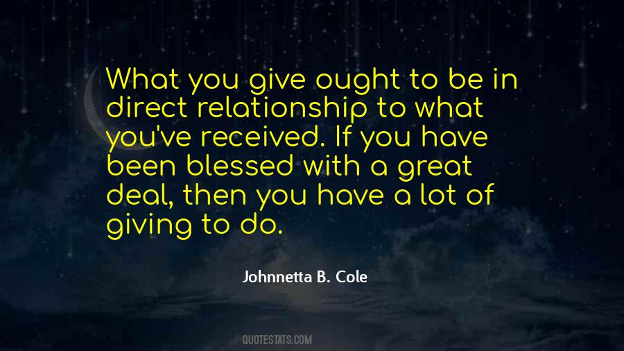 Johnnetta B. Cole Quotes #1671239