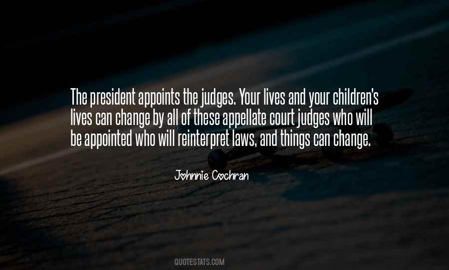 Johnnie Cochran Quotes #44415