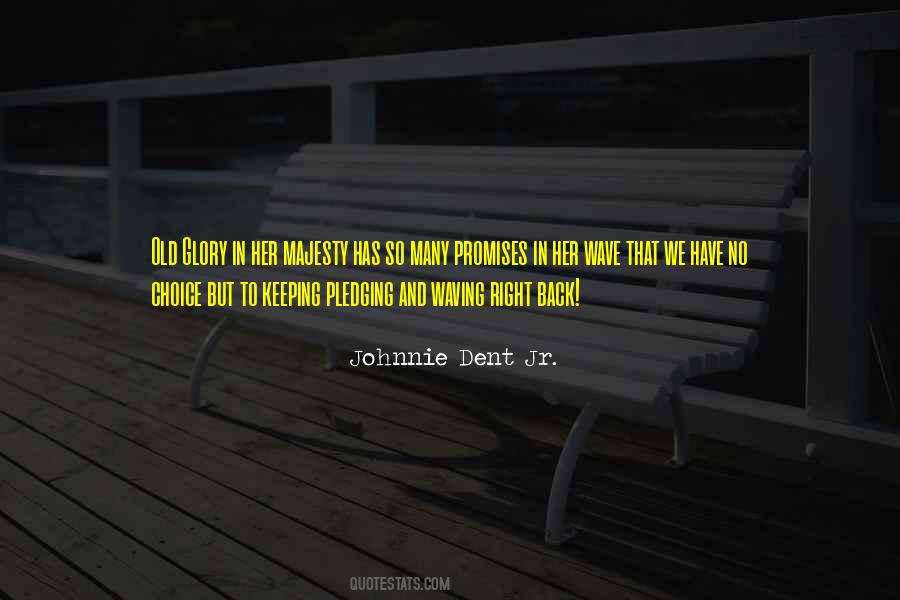 Johnnie Dent Jr. Quotes #1415515