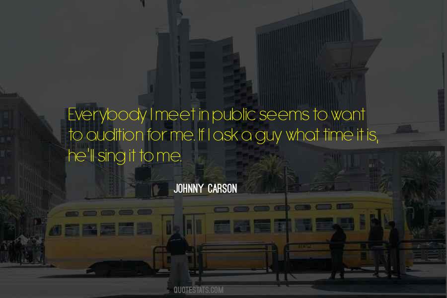 Johnny Carson Quotes #1005882