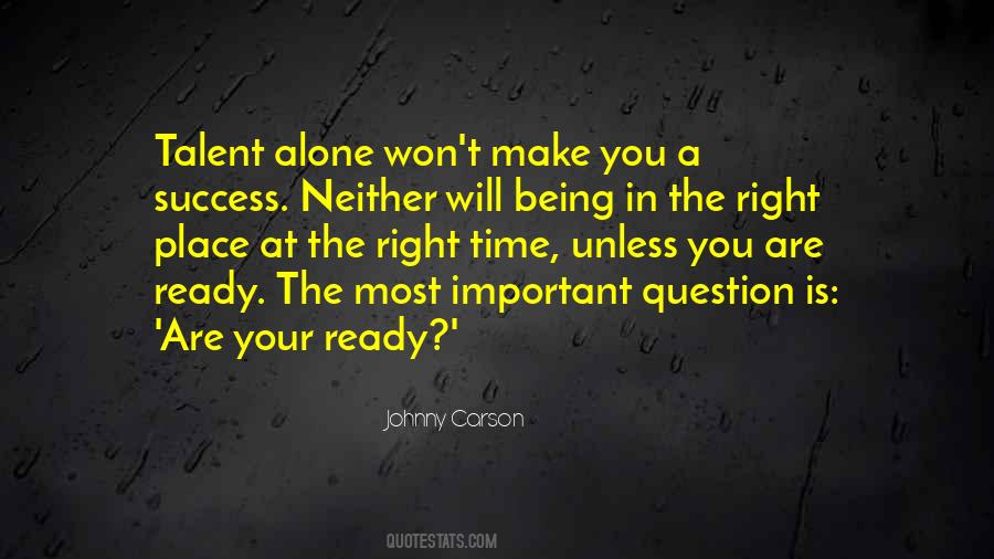 Johnny Carson Quotes #1010322