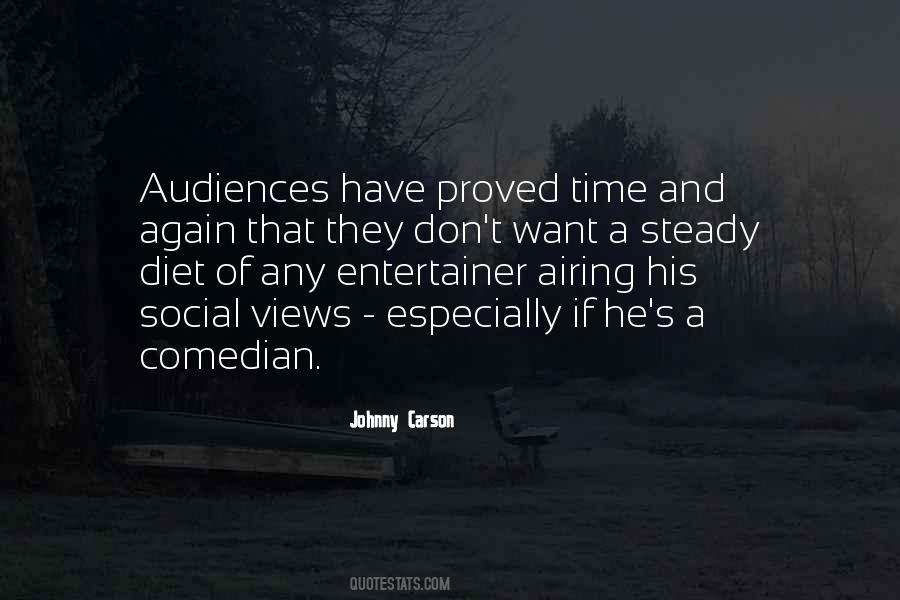 Johnny Carson Quotes #1309861