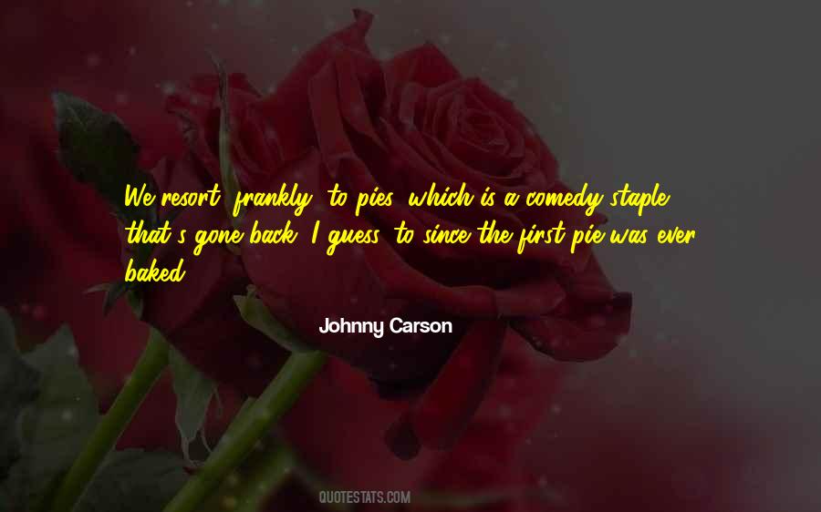 Johnny Carson Quotes #1863032