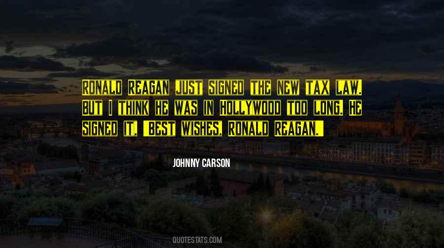 Johnny Carson Quotes #1865464