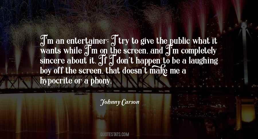 Johnny Carson Quotes #480283