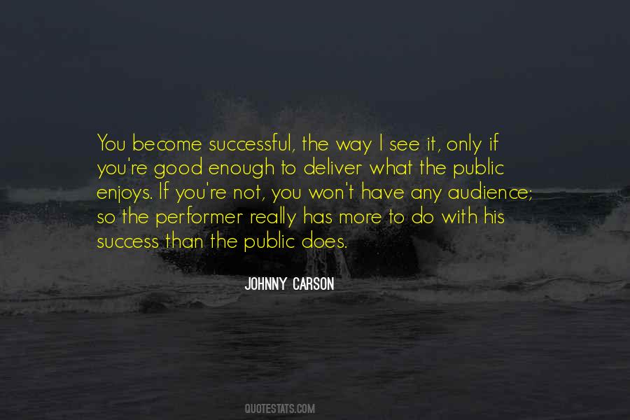 Johnny Carson Quotes #76090