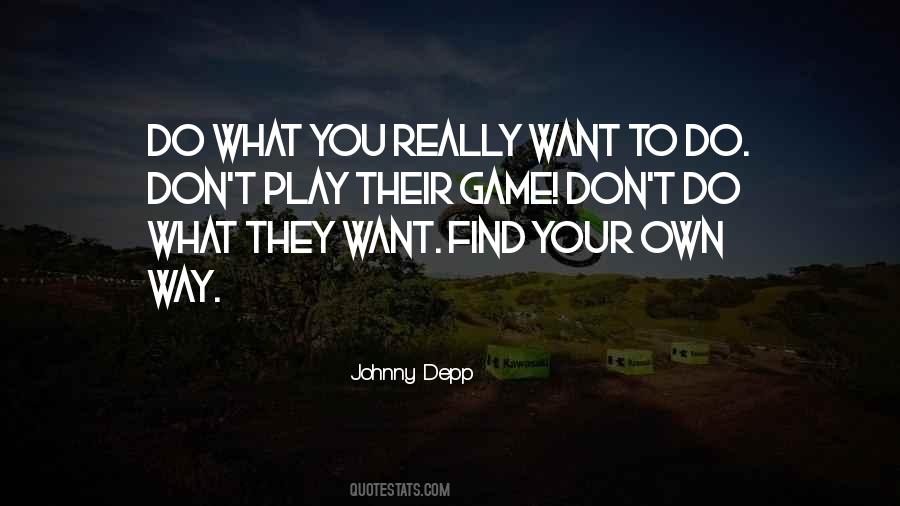 Johnny Depp Quotes #1288856