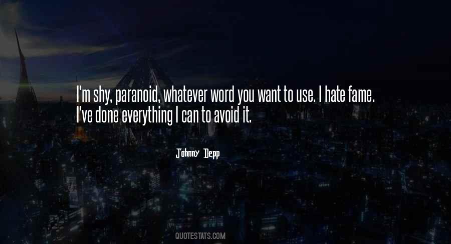 Johnny Depp Quotes #269684