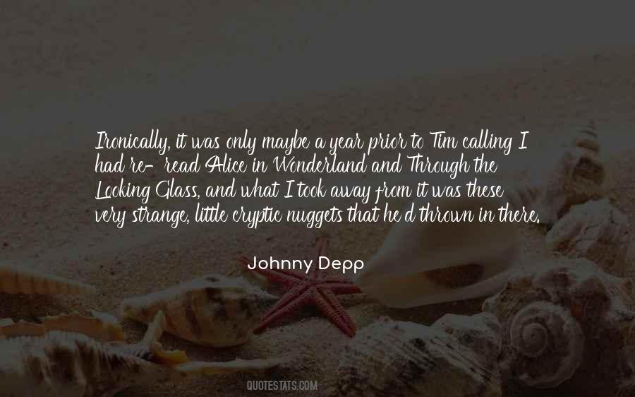 Johnny Depp Quotes #602116