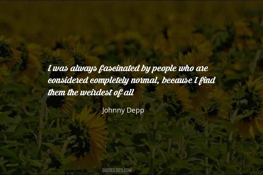 Johnny Depp Quotes #775016