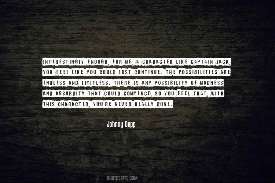 Johnny Depp Quotes #805638