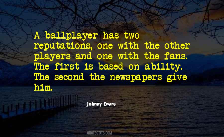 Johnny Evers Quotes #765908