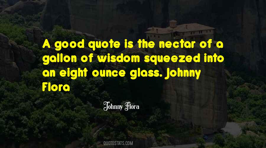 Johnny Flora Quotes #283042