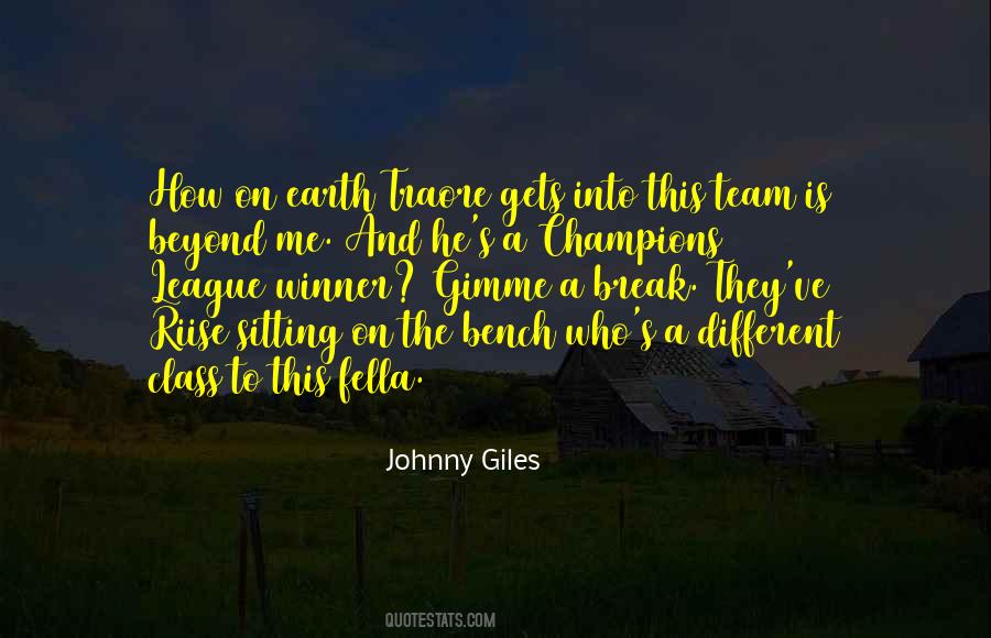 Johnny Giles Quotes #883558