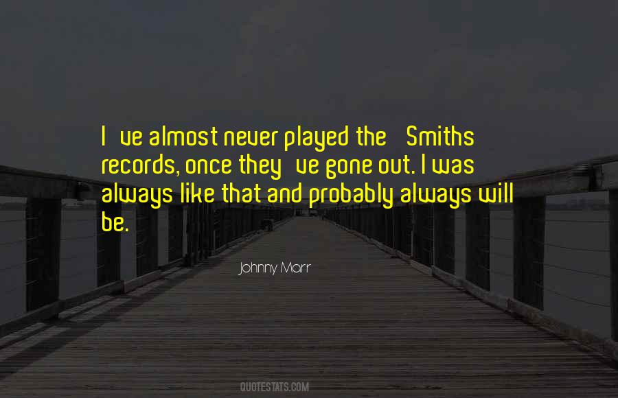 Johnny Marr Quotes #1871197