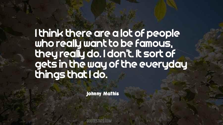 Johnny Mathis Quotes #158357
