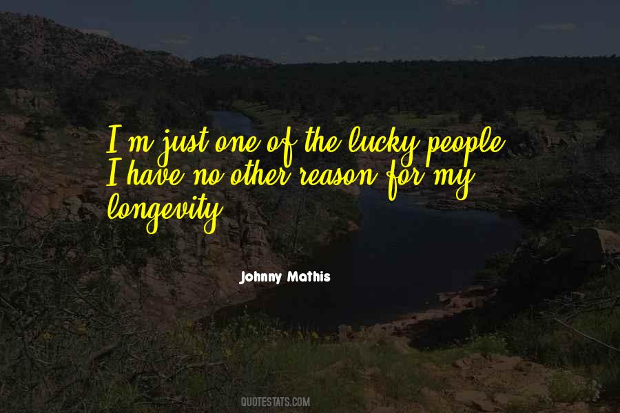 Johnny Mathis Quotes #340082
