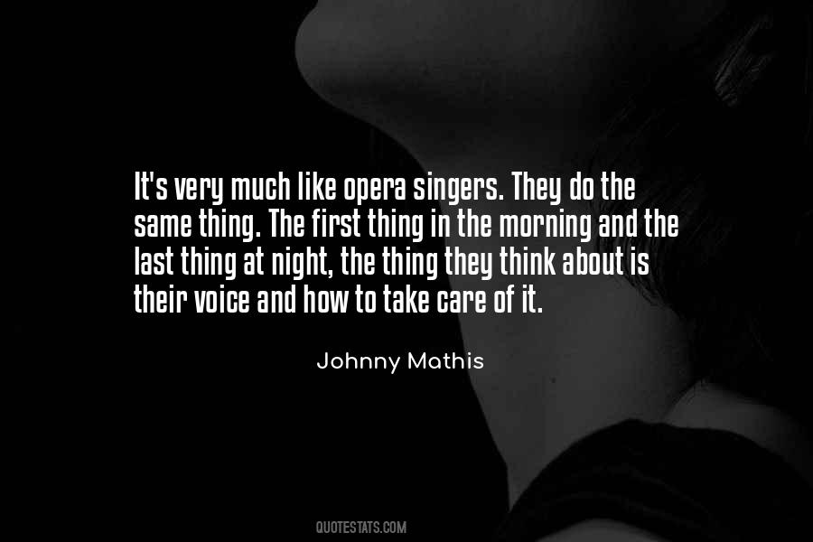 Johnny Mathis Quotes #60043