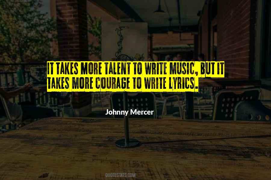 Johnny Mercer Quotes #483378