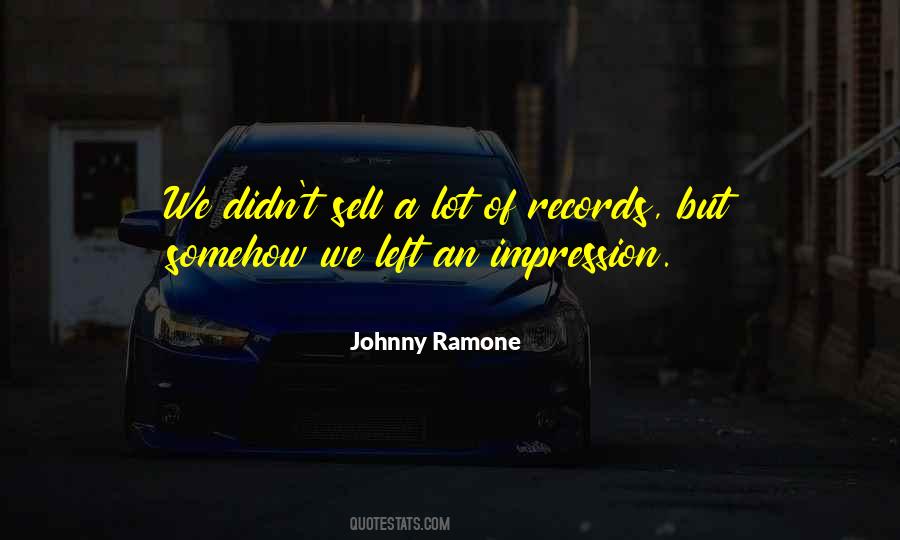 Johnny Ramone Quotes #1436934