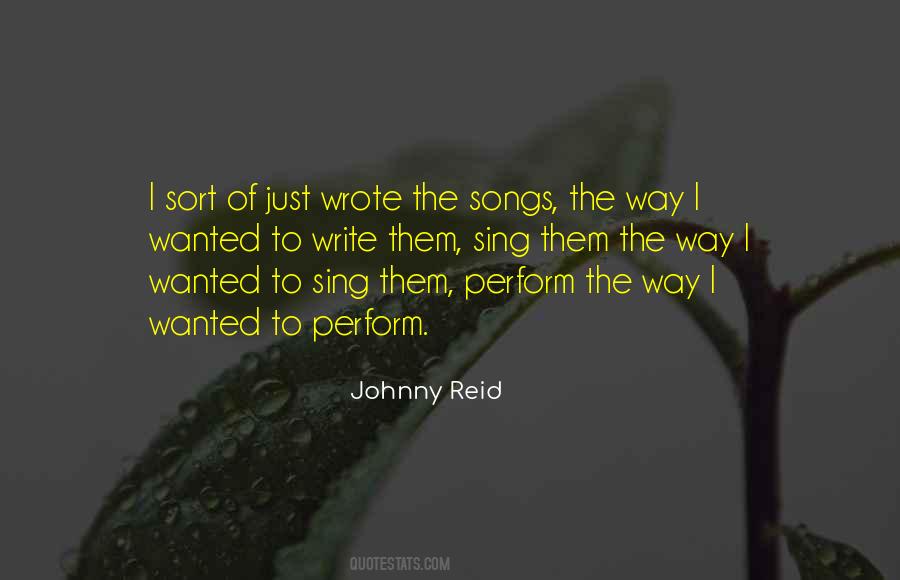 Johnny Reid Quotes #738093