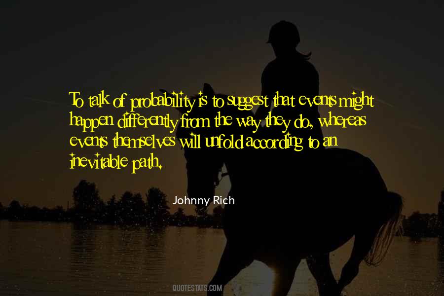 Johnny Rich Quotes #170386