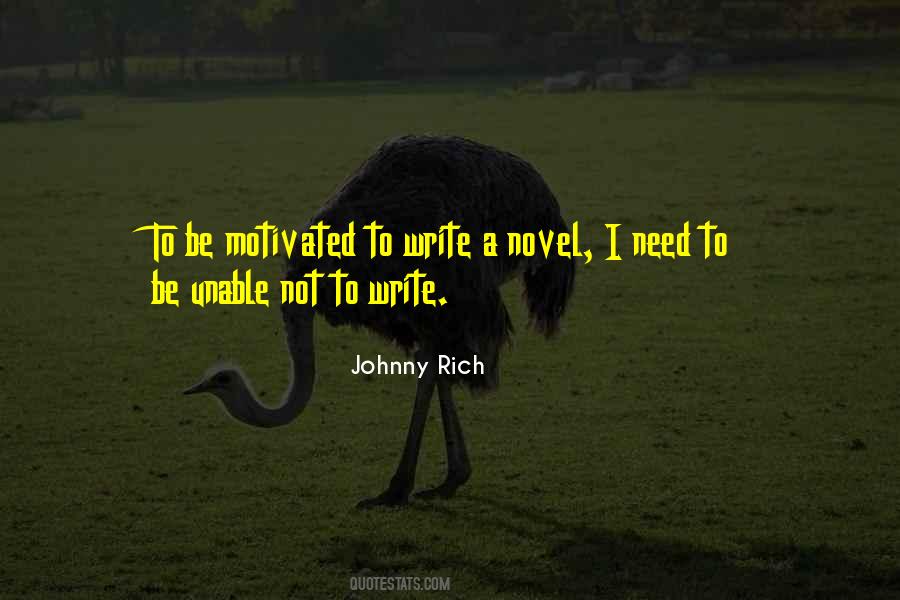 Johnny Rich Quotes #437710