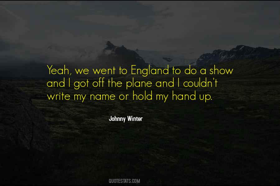 Johnny Winter Quotes #1166495