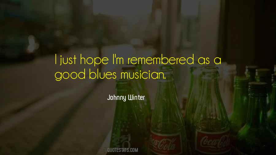 Johnny Winter Quotes #143183