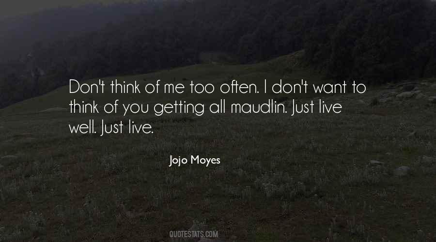 Jojo Moyes Quotes #1058695