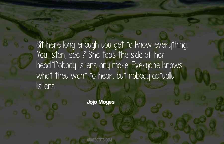 Jojo Moyes Quotes #1874747
