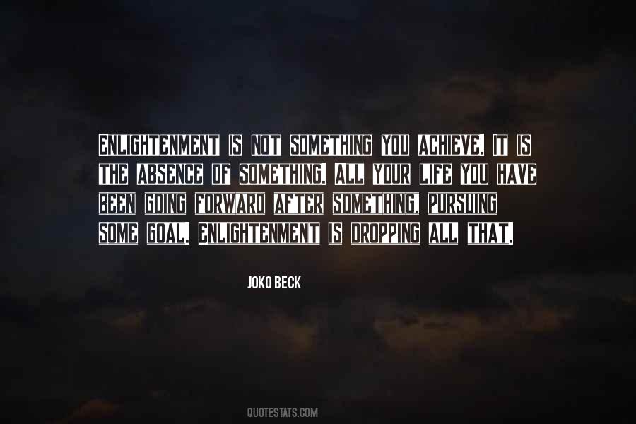 Joko Beck Quotes #1218934