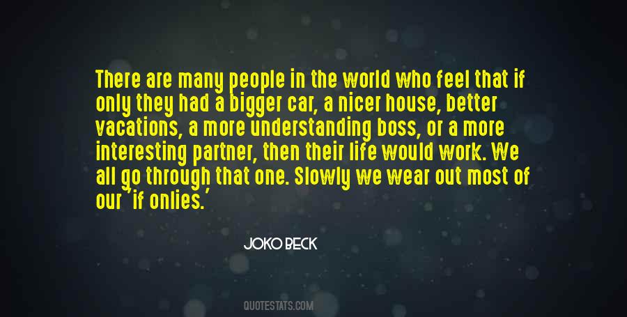 Joko Beck Quotes #35133