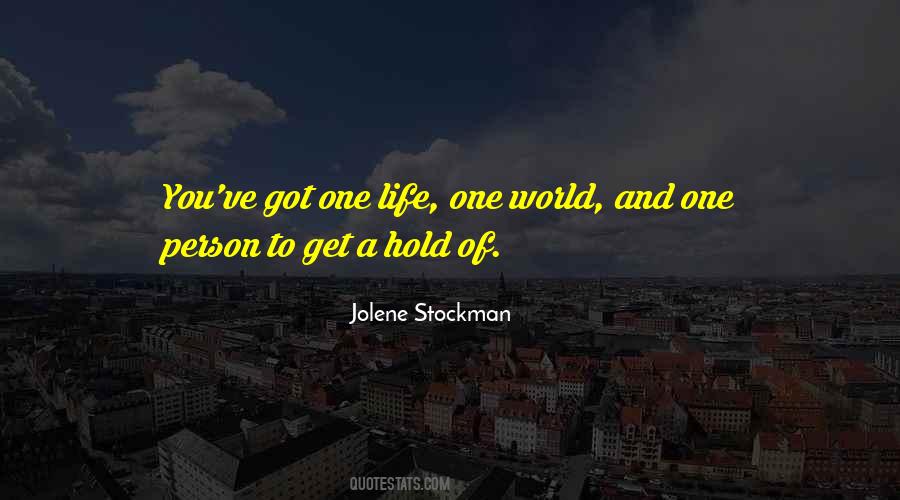 Jolene Stockman Quotes #1787225