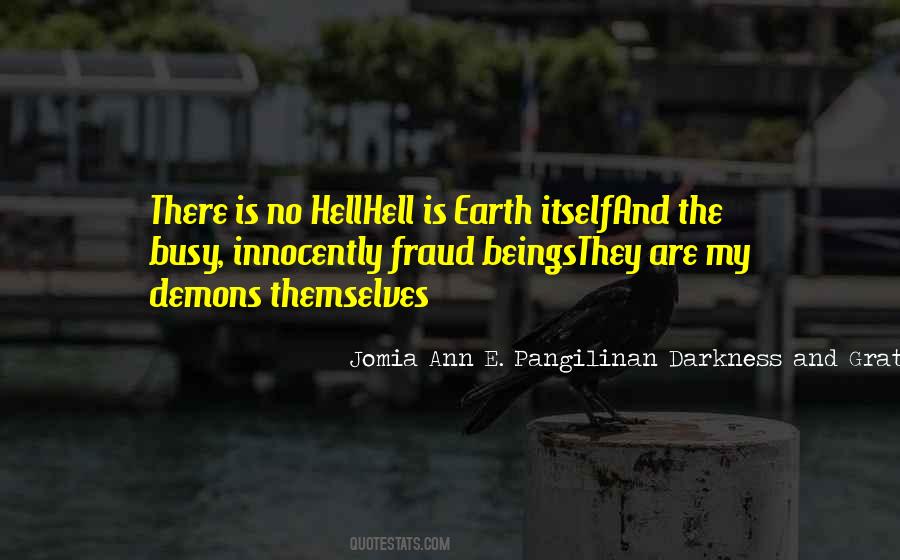 Jomia Ann E. Pangilinan Darkness And Gratitude Quotes #1119921