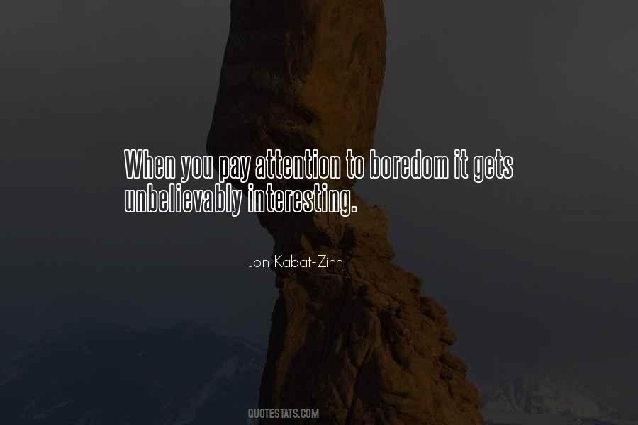 Jon Kabat-Zinn Quotes #1144782