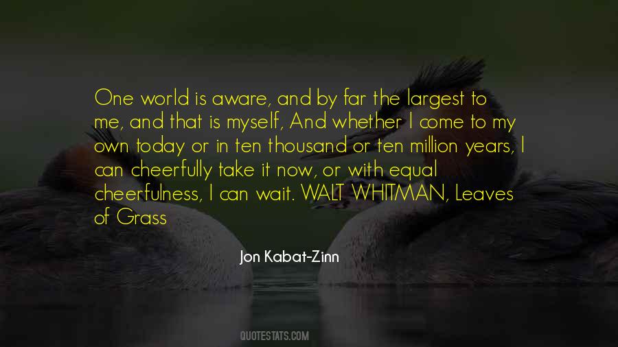 Jon Kabat-Zinn Quotes #1532509