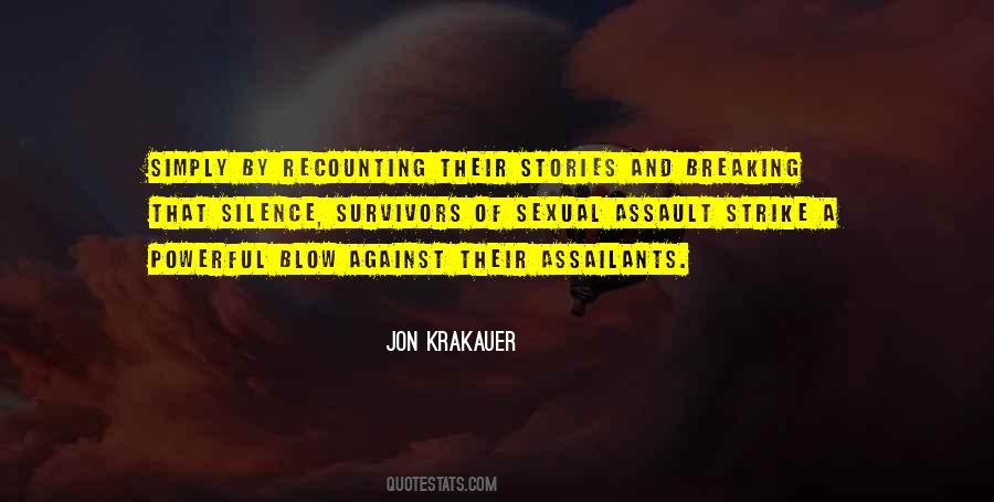 Jon Krakauer Quotes #1612827