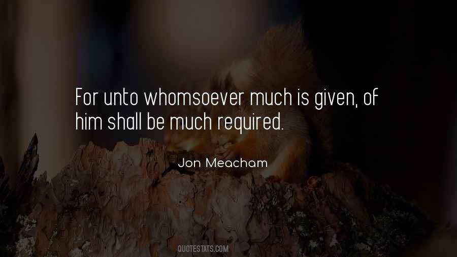 Jon Meacham Quotes #69512