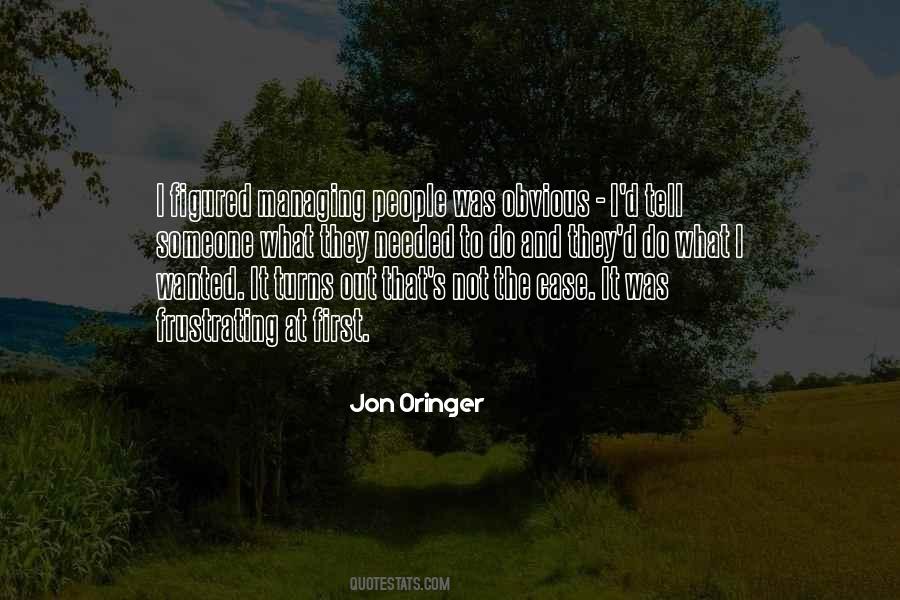 Jon Oringer Quotes #36306