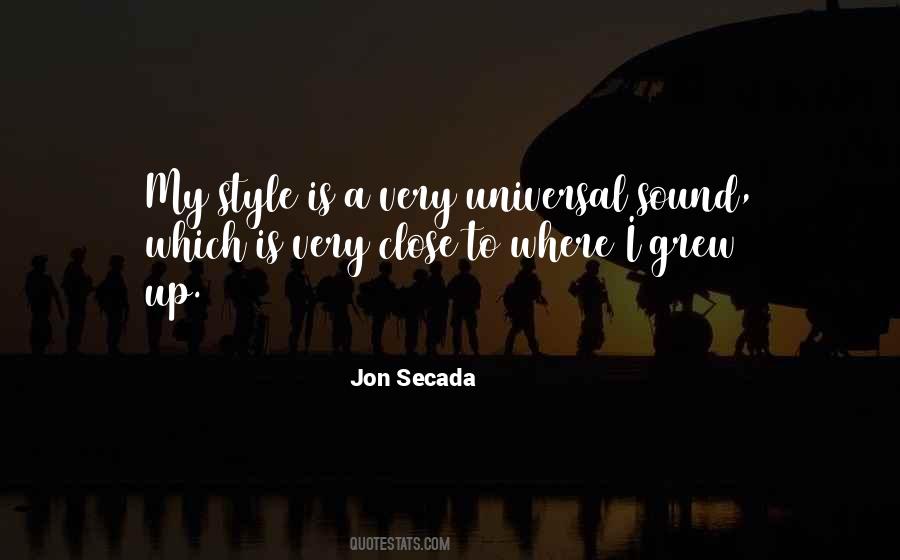 Jon Secada Quotes #159097