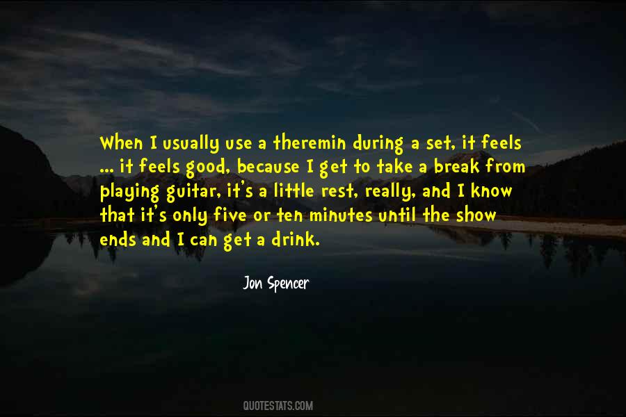 Jon Spencer Quotes #1573341