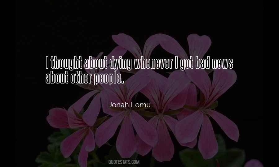 Jonah Lomu Quotes #1062196