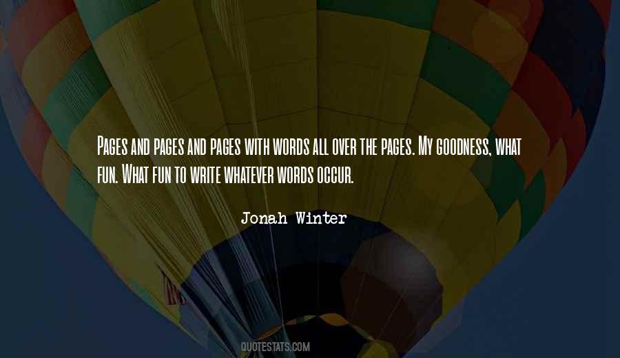 Jonah Winter Quotes #933395