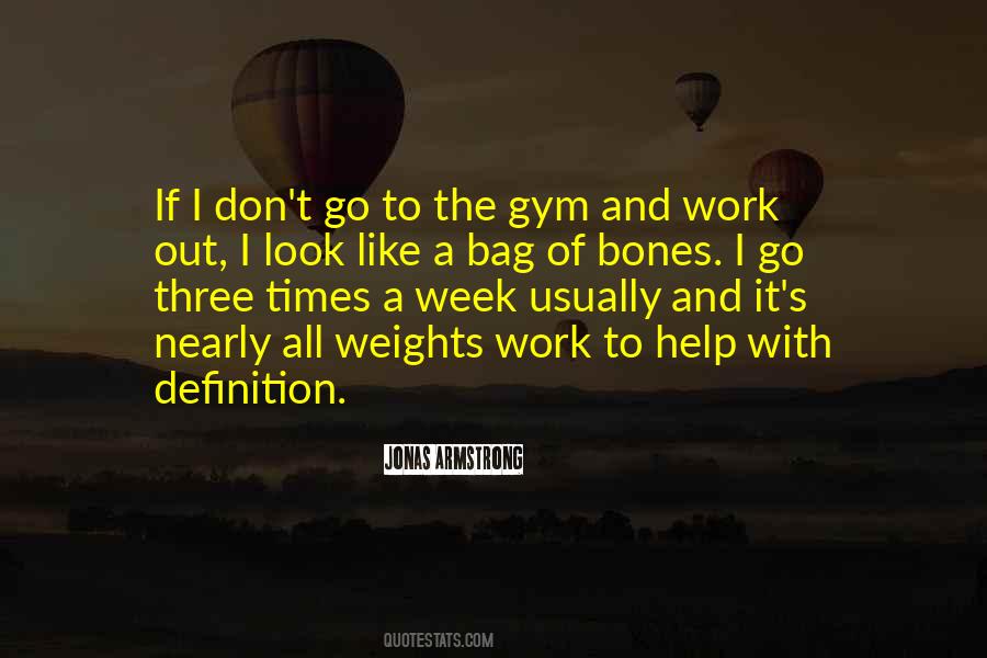 Jonas Armstrong Quotes #107563