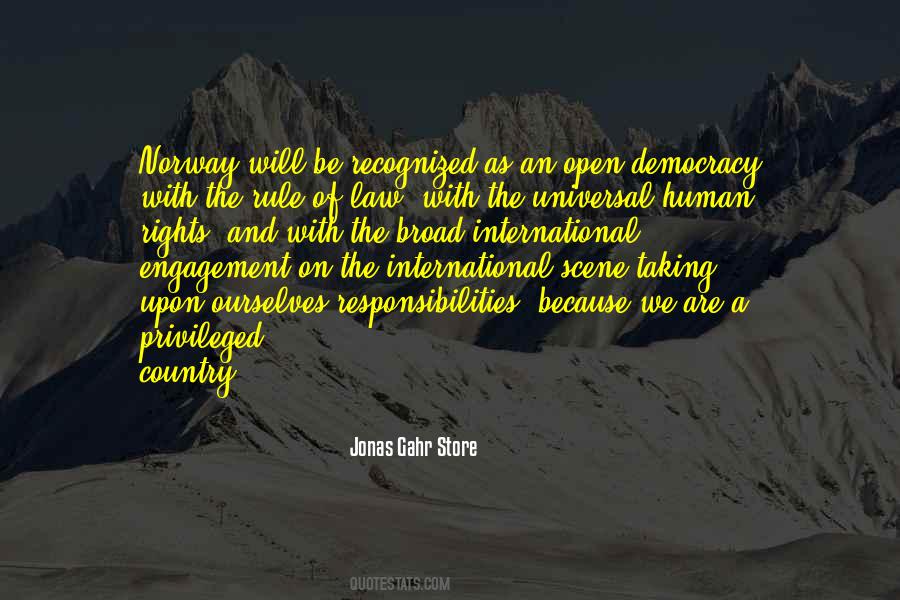 Jonas Gahr Store Quotes #594129 Jonas Gahr Store Quotes #594129