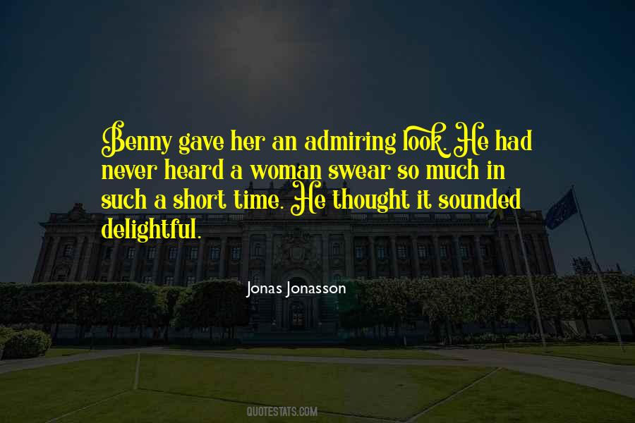 Jonas Jonasson Quotes #982201